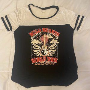 Black and Red Target Tee size Large in kids